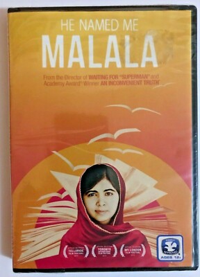 He Named Me Malala 2015 New Sealed DVD - Documentary on Malala Yousafzai
