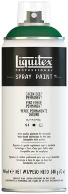 Liquitex Sprühfarbe 4450350 Grün Deep Permanent 400 ml