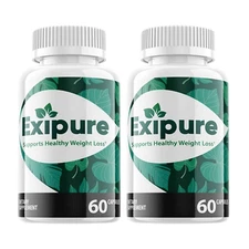 2-Pack Exipure Keto Pills, Exipure Keto All Natural Dietary Supplement - 120 Cap
