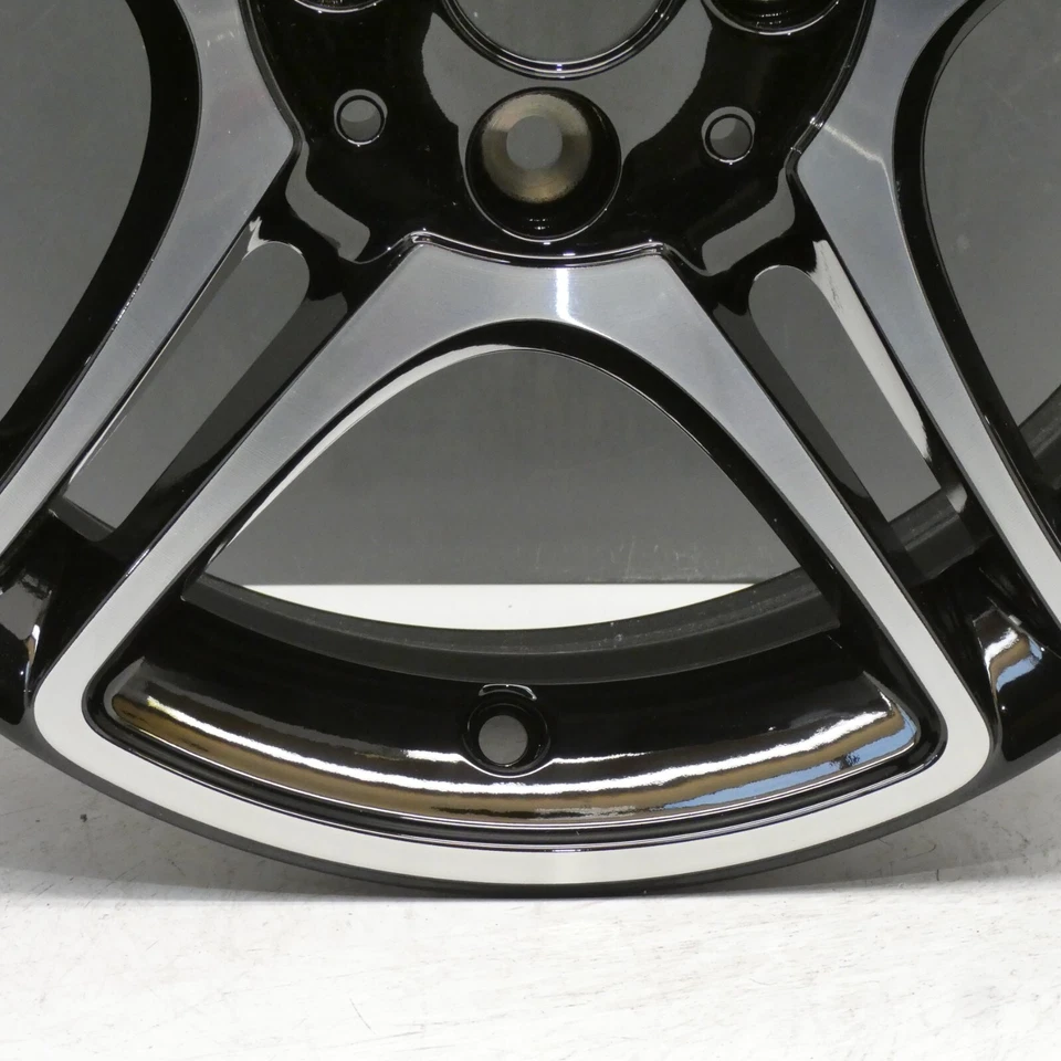 Smart Auto für Zwei Diamantschliff Alu Felge OEM 6.5J Heck A4534013300 X1 Neu - Bild 4 von 4