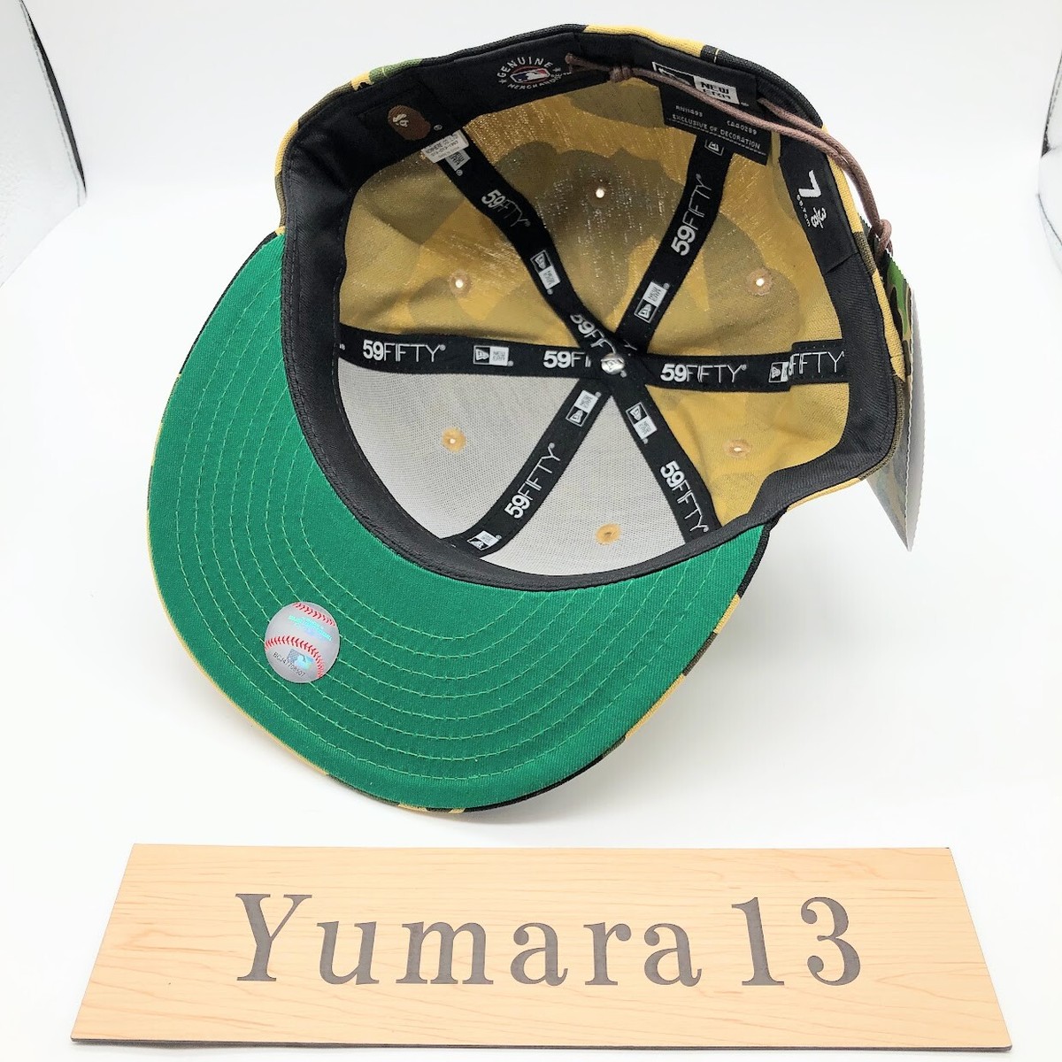A BATHING APE x NEW ERA New York Yankees 59Fiftiy Cap Navy A BATHING APE x NEW ERA New York Yankees 59Fiftiy Cap Navy