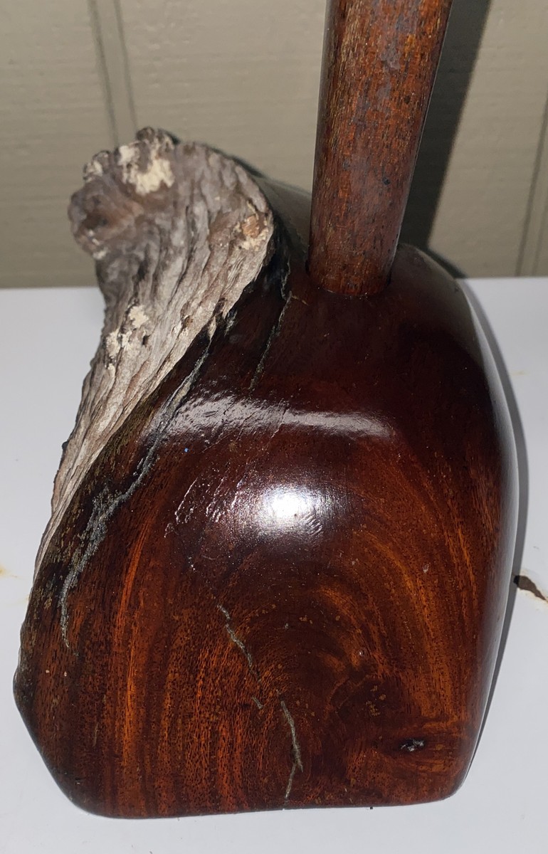 RARE MICHAEL GENEREUX OF GUAM WOOD SCULPTURE IFIT WOOD RARE MICHAEL GENEREUX OF GUAM WOOD SCULPTURE IFIT WOOD