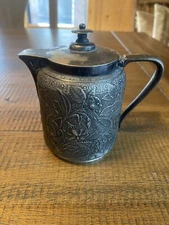 Antique Middletown Plate Co. Hard White Metal 550 Creamer Cup