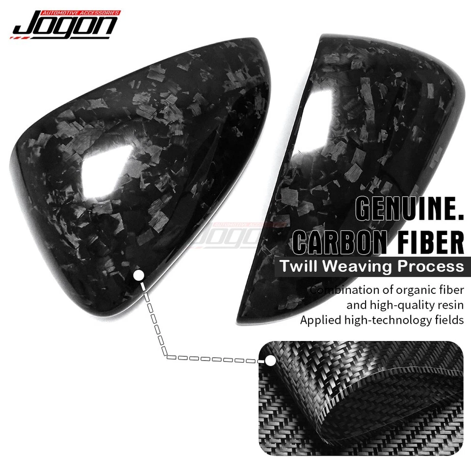 Tapa de espejo retrovisor lateral exterior de carbono forjado para Lotus Emira 2022-2024 Foto 4 de 4