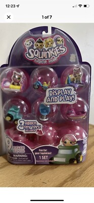 Squinkies Tiny Toys Display And Play Series 2. 2011. New In Package.