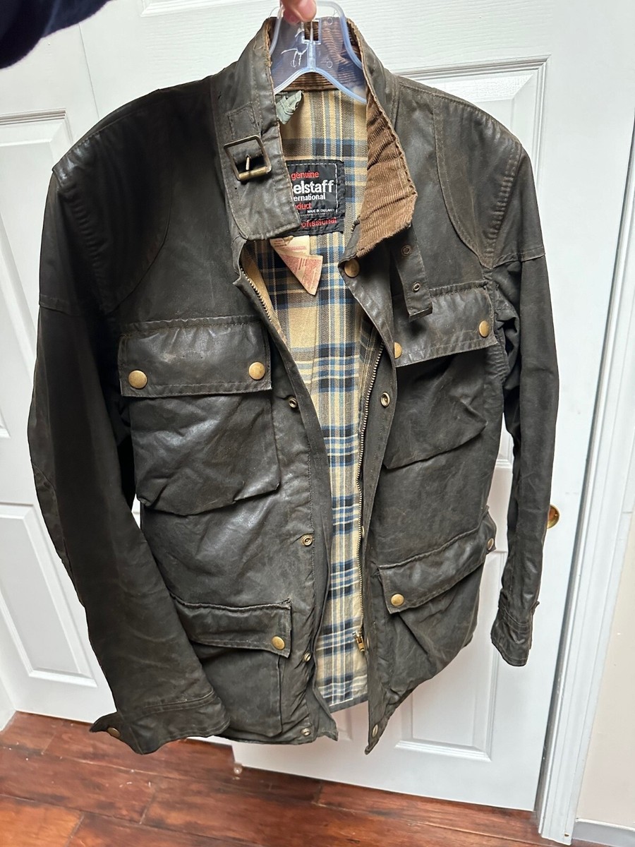 Vintage 1970'S BELSTAFF TRIALMASTER PRO WAX COTTON MOTORCYCLE