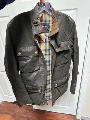 Vintage 1970'S BELSTAFF TRIALMASTER PRO WAX COTTON