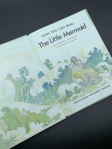 Vintage Fairytale Now You Can Read Book HC Lot 7: Little Mermaid/ Aladdin & More - Picture 15 of 23
