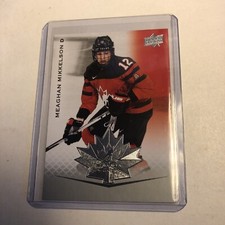 Meaghan Mikkelson 2021 Upper Deck Team Canada Women Base Card #43