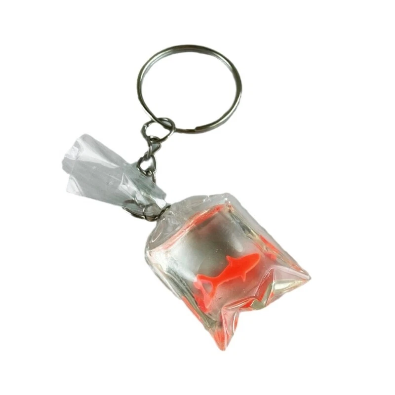 Goldfish in a bag deals keychain