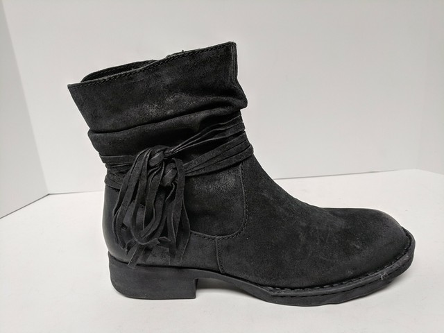 born cross boots black