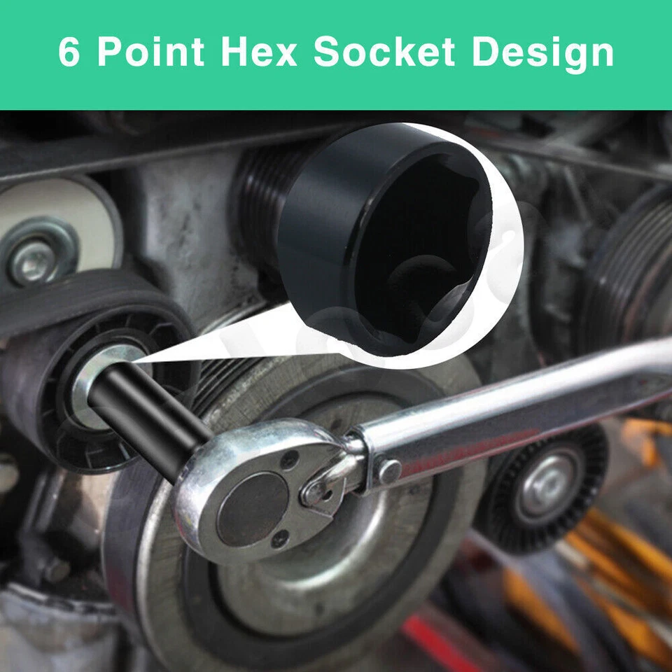 1/2" Drive Deep Impact Socket Set CR-V Steel Metric Sockets Long 20PCS 8-32MM AU - image 4 of 4