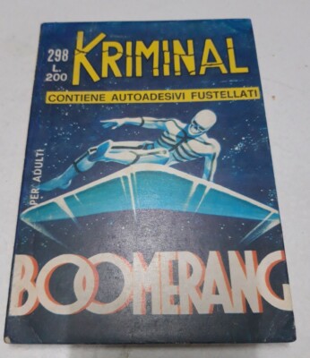 Criminal ediz. Horn No. 298 1971 WITH STICKERS excellent ++ original for return