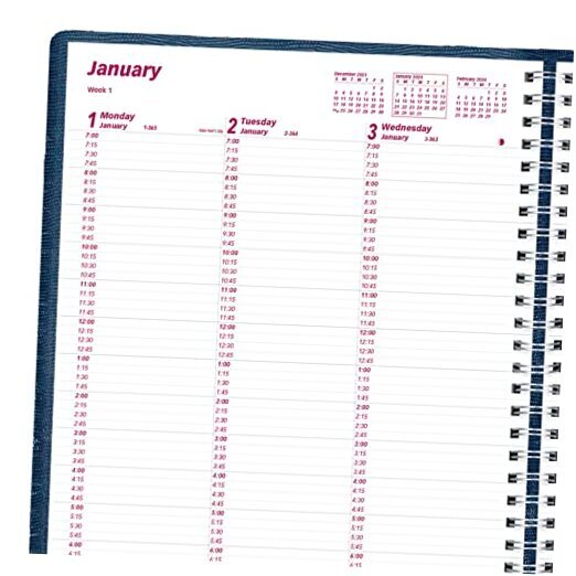 2024 Essential Weekly Planner, Appointment Book, 12 Months, January to