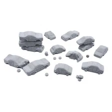 Junk Cars by Terrain4Print, 3D Printed Tabletop RPG Scenery 28mm Wargame Terrain
