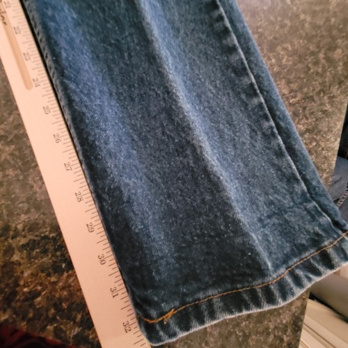 Levi's Jeans Damen 28x32 High Rise Tapered Rare White Label Vintage 70er - Bild 9 von 10