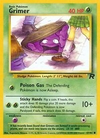 Pokemon Grimer (57/84) Team Rocket LP