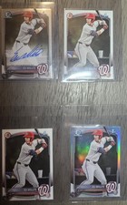 #1 Overall Pick! Eli Willits 2025 Bowman Draft Autographs-4 Card RC  Lot Chrome
