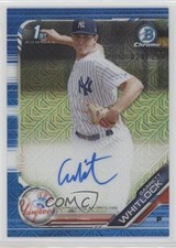 2019 Bowman Chrome Prospects HTA Choice Refractor Garrett Whitlock Auto 07i7