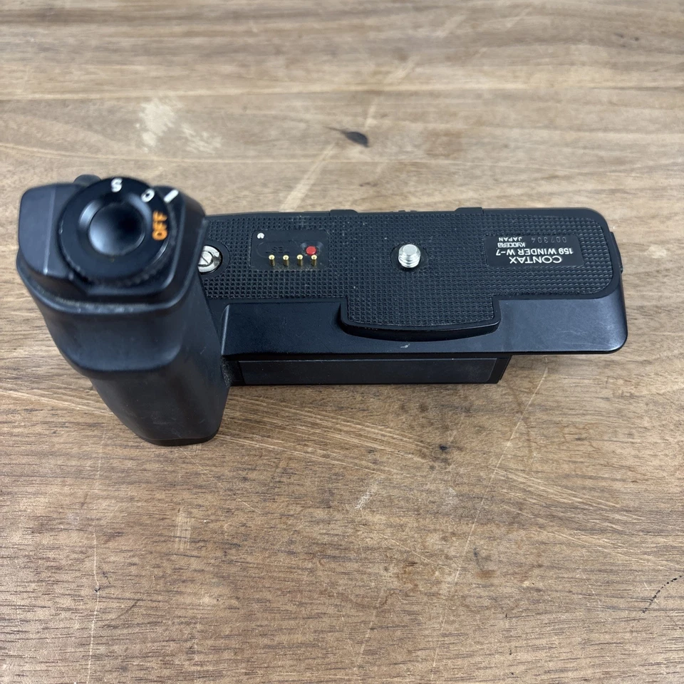 Bobinadora Contax 159 W-7 para cámaras Contax - Falta soporte de batería SIN PROBAR Foto 2 de 4