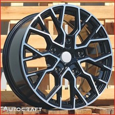 18" VAN 5 BP STYLE ALLOY WHEELS x4 - TYRES : VW TRANSPORTER T5 T6 T28 T30 T32