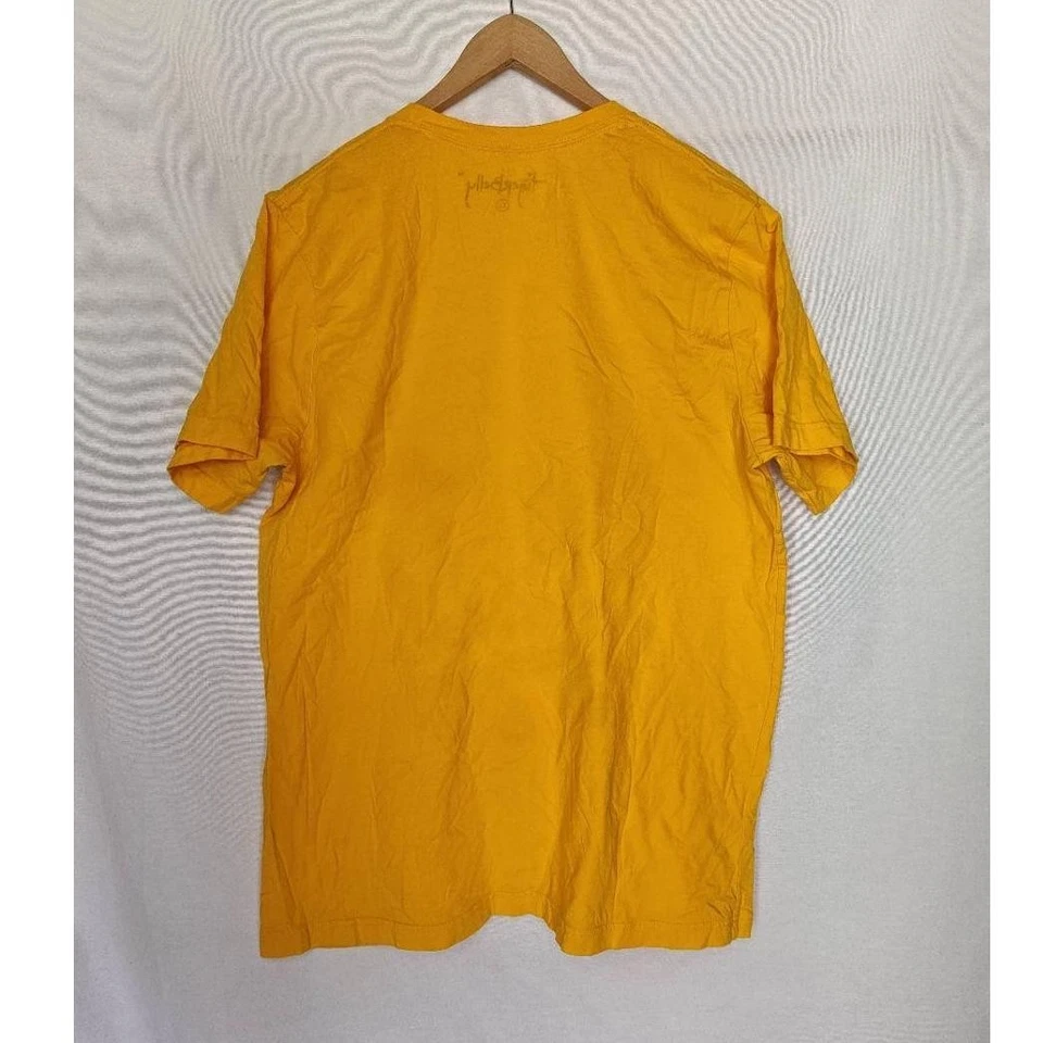 Camiseta gráfica TigerBelly Bobby Lee amarela GG logotipo Joshua Tree streetwear retrô - Imagem 3 de 4