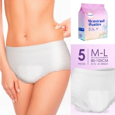 Adult Pull-Up Diapers Pants Incontinence Postpartum Underwear for Women