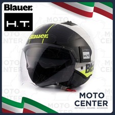 CASCO DEMI JET BLAUER H.T. BET URBAN BIANCO GIALLO FIBRA TAGLIA L (60 Cm.)