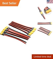 8pcs XT60 Connectors with 150mm 12AWG Wire - Ideal for High-Performance Drones