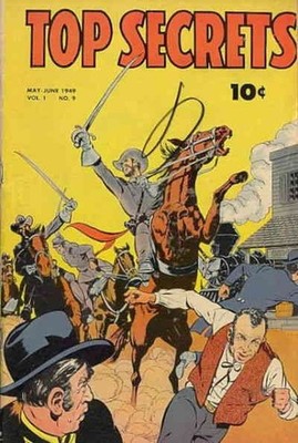 Top Secrets #9 POOR; Street & Smith | low grade - May 1949 horse - w/Bag+Board