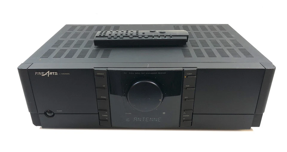 Fine Arts by Grundig Receiver R2 Radio RDS Hi-Fi Stereo 2x 100 W Schwarz + FB