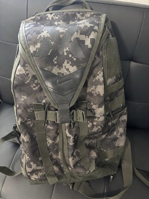 Nike NMV Military Veterans Recruit Backpack Olive Green Camo 19 Inches US