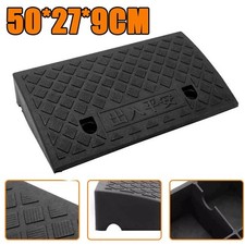 2X 50cm Heavy Duty Rubber Kerb Ramps for HGV Caravans Lorry Car Truck Wheelchair
