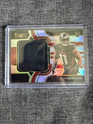 Jalon Walker 2025 Panini Select Jumbo Rookie Swatch Silver Prizm /149 #JRSW-JWR