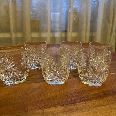 6 Nachtmann Astra Crystal vintage H9 D7.5 G ca. 375 Cocktailgläser Whiskygläser