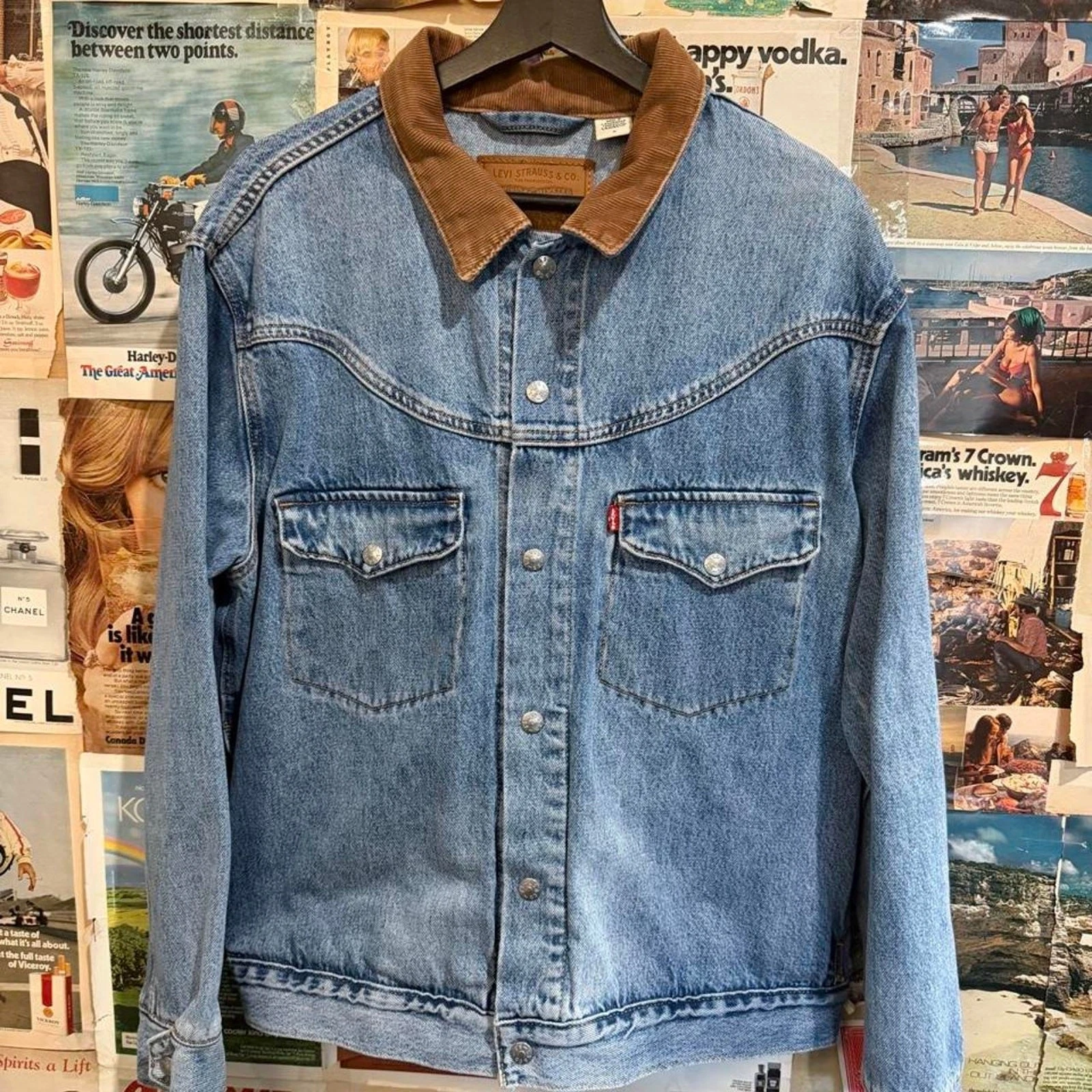 Levis blue denim jacket