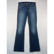 Citizens of Humanity Kelly Low Rise Boot Cut Jean Size 25 Classic Cotton Denim