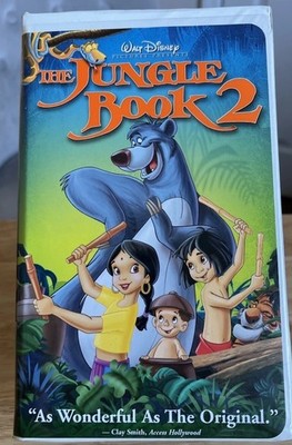 The Jungle Book 2 VHS 2003 Disney with Case & INSERT