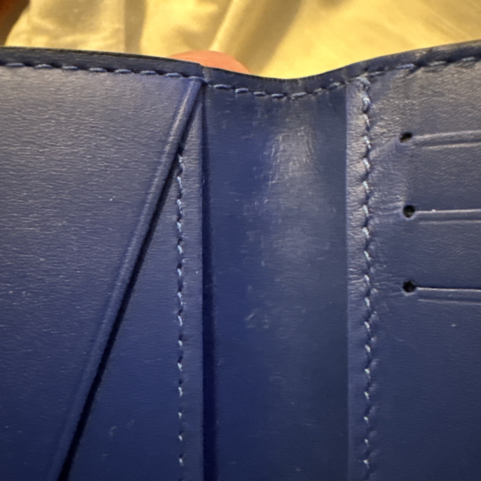 Louis Vuitton X Virgil Abloh Pocket Organizer Taurillon Illusion Blue/Green image 10