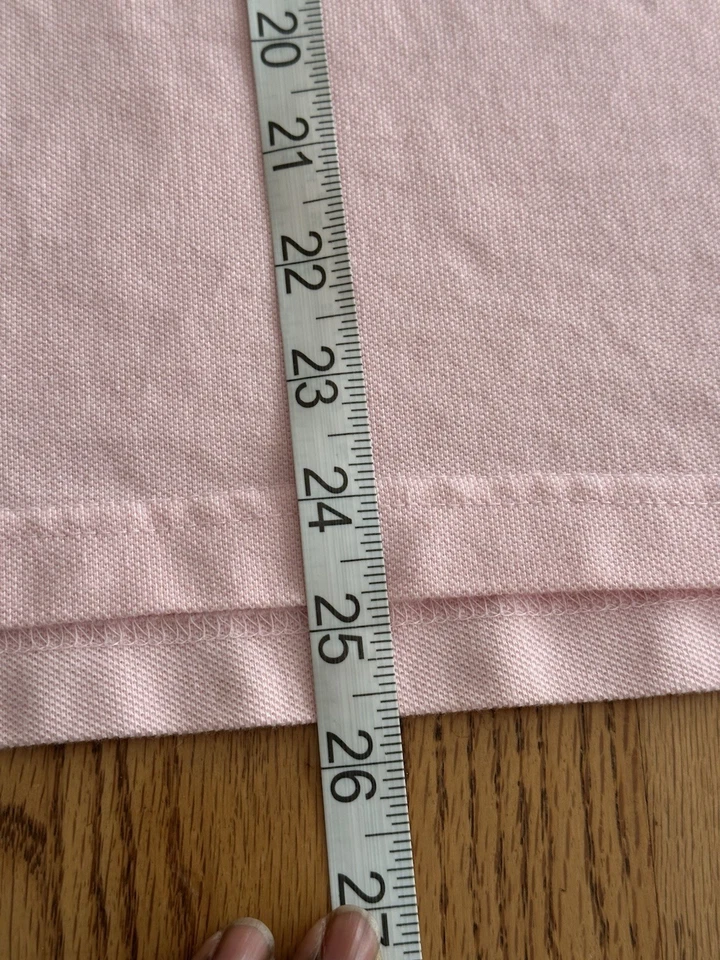 Camisa polo rosa manga corta Eddie Bauer para mujer talla M 100 % algodón cuello Foto 4 de 4