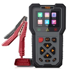 OBD2 Scanner and Battery Tester, 2-in-1 Car Diagnostic Tool, Check Engine T400
