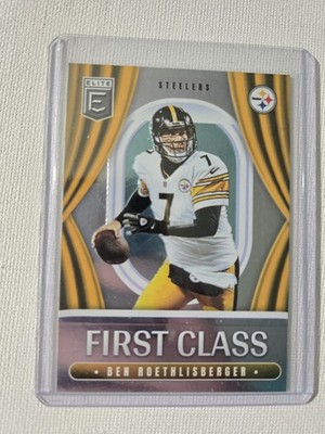 2025 Panini Donruss Elite - First Class Ben Roethlisberger #10 