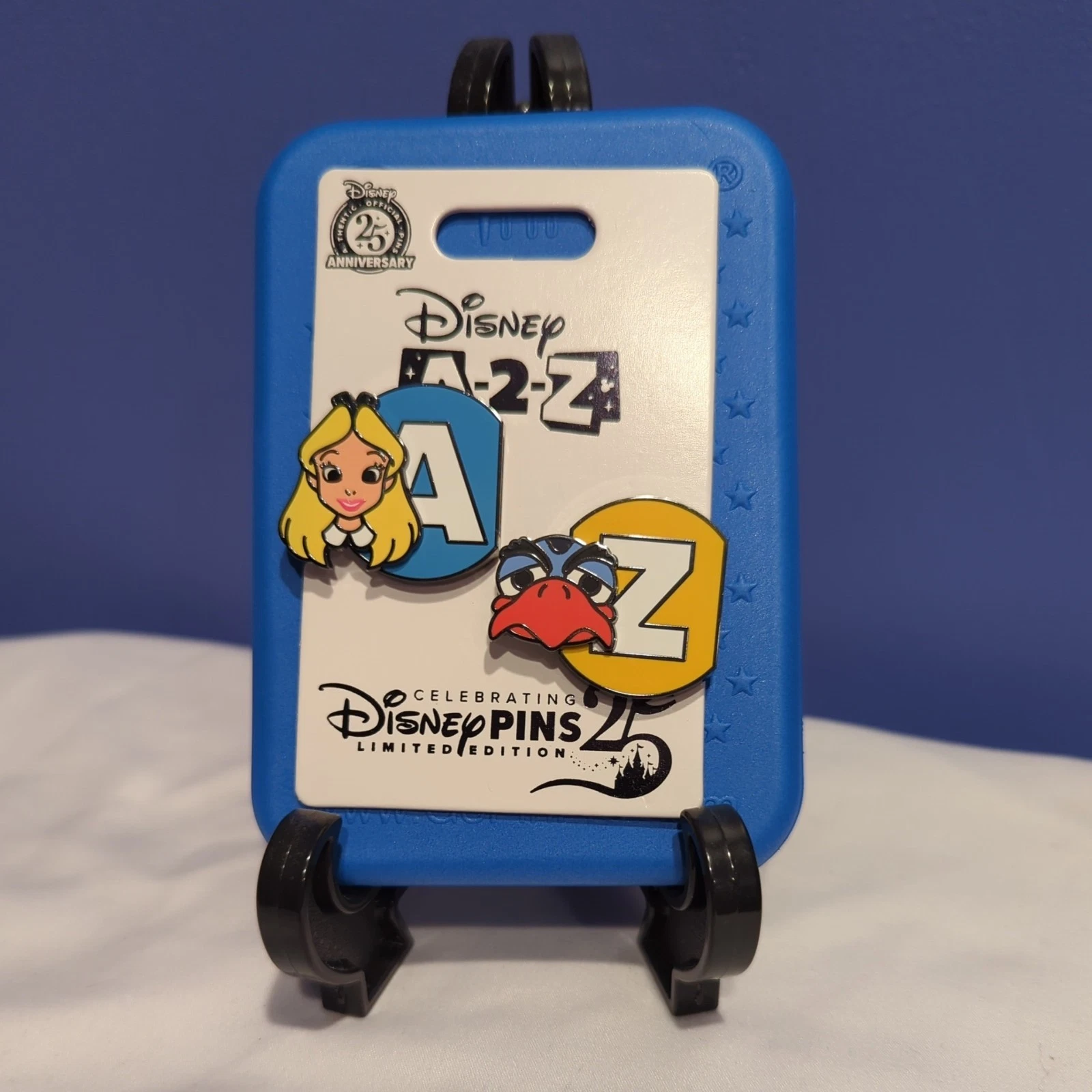 LE A-2-Z Alice Zazu Countdown Disney 25 Years Pin Goodbye Gift Completer 2025