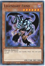 Yugioh - Legendary Fiend SS05-ENB11 1st Edition - Speed Duel Decks: Twisted Nigh