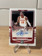 Mouhamed Gueye |Hawks| 2024-25 Donruss Optic Signature Series No. SS-GUE (AU)