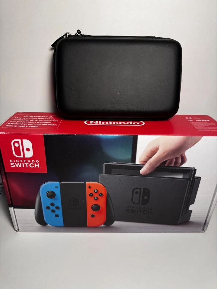 CONSOLE NINTENDO SWITCH COMPLETA - MARIO EDITION con RING CON e RingFitADVENTURE, foto 1 di 5