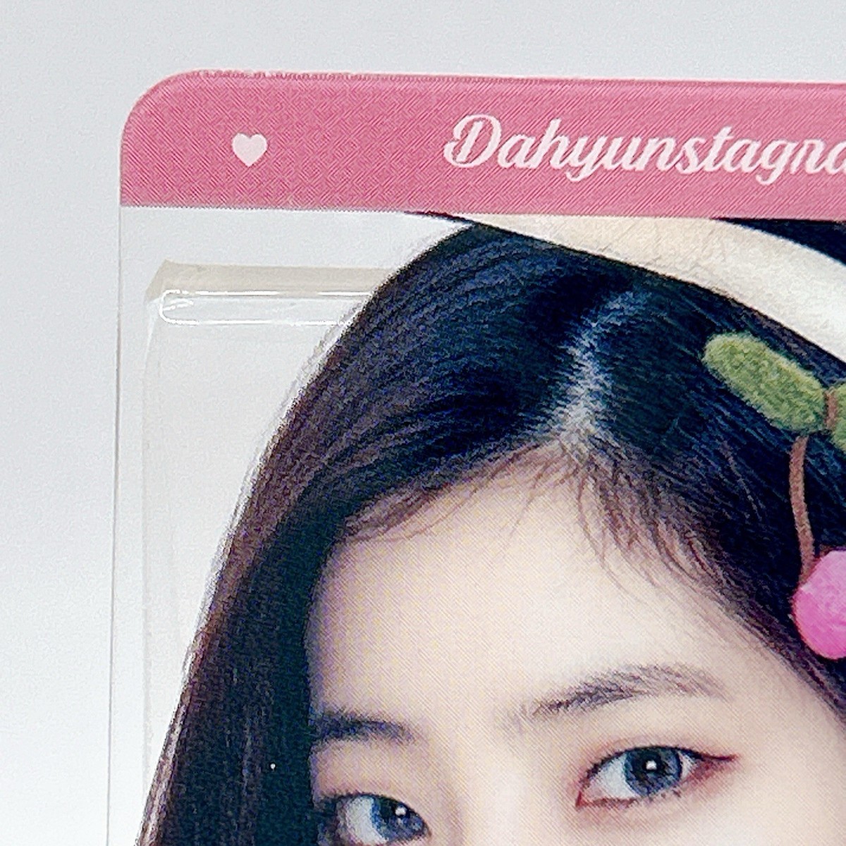 TWICE Dahyun Cherries Cute Ttrading Photo Clear Card Idol Rare