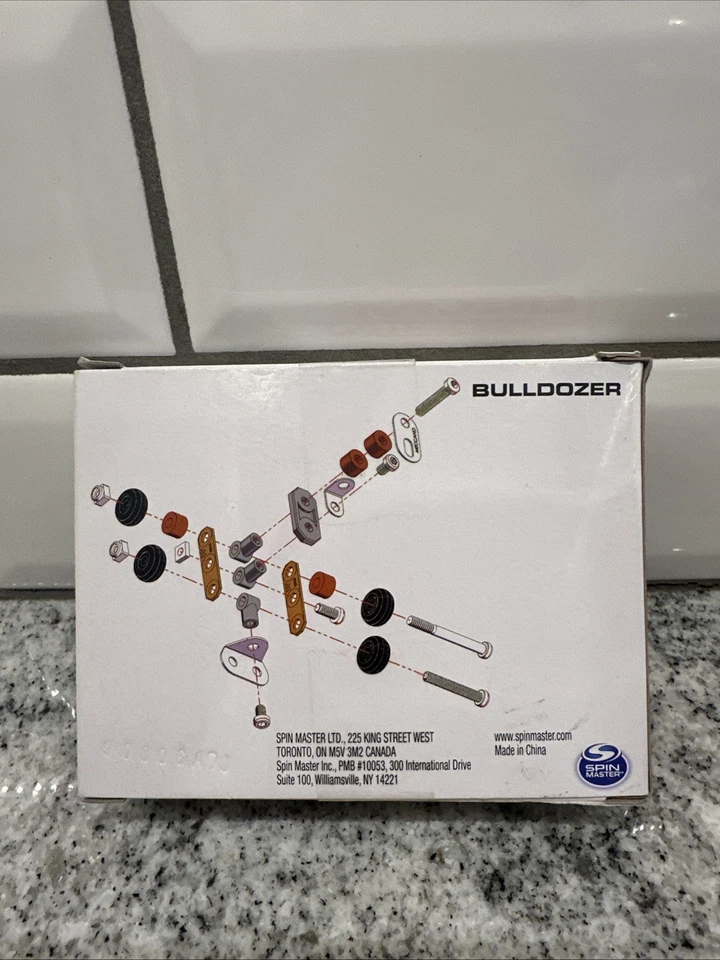 New Bolts by Meccano Erector Model Sets Bulldozer - Spin Master Educational Kit - Image 2 of 4