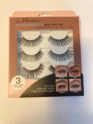 Le Mercerie Moredrama Faux Lash Trio Dramatic Lashes ( You Can Reuse)