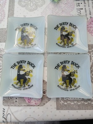 The Dirty Duck Vintage Aschenbecher Stafford Upon Avon England